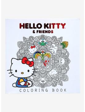 Hello Kitty & Friends Coloring Book, , hi-res