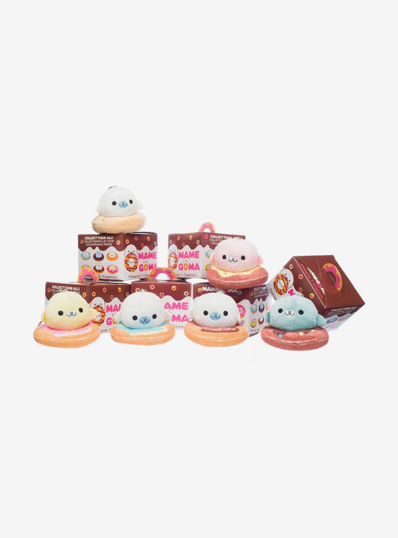 Mamegoma Donut Plush Blind Box Key Chain, , hi-res