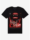 Blood Stream Book Cover T-Shirt, RED, hi-res