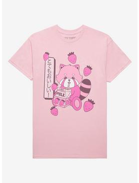 Strawberry Red Panda T-Shirt, , hi-res