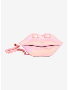 Pink Lips Corded Telephone, , hi-res