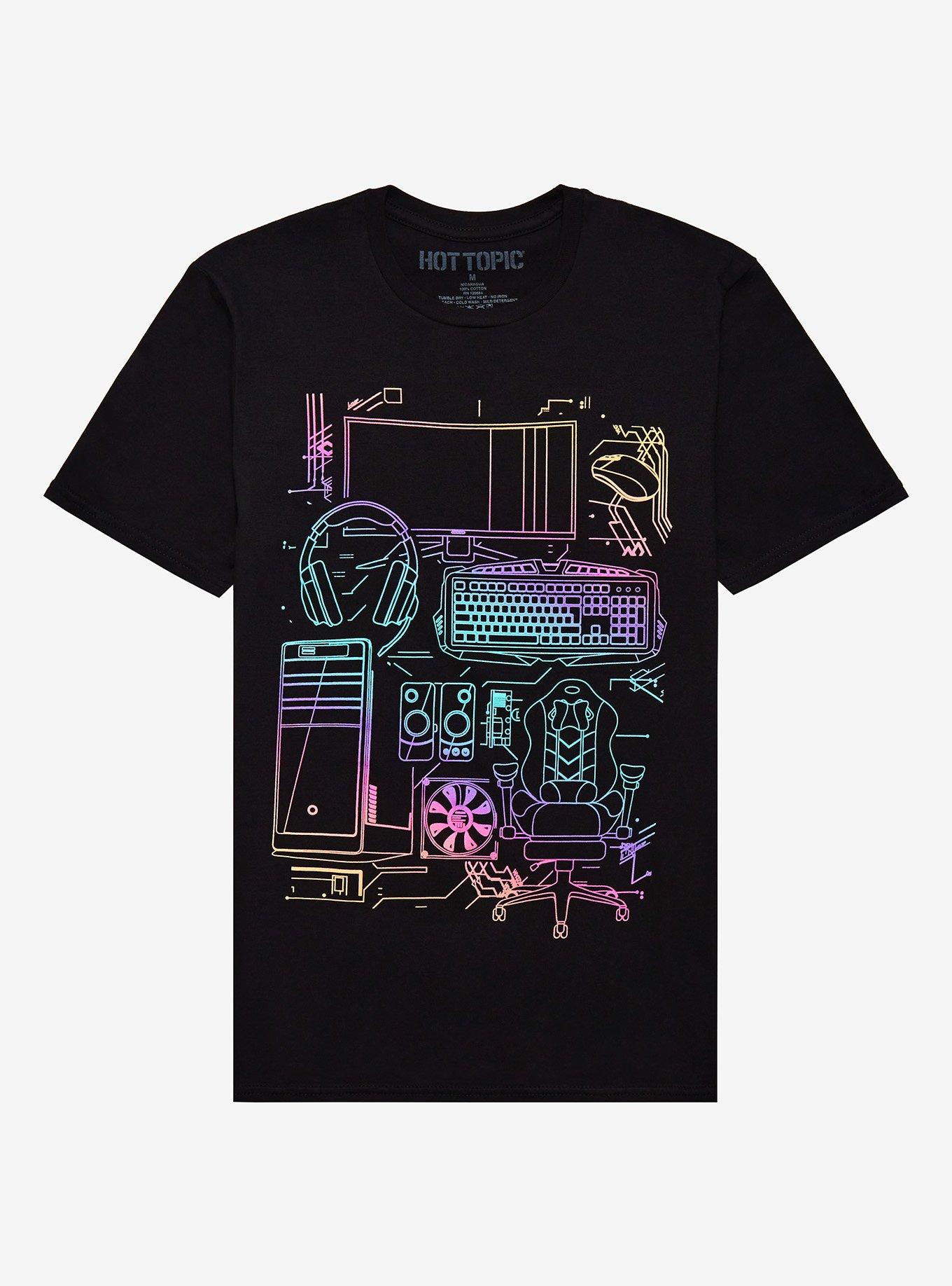 PC Gamer Essentials Ombre T-Shirt, MULTI, hi-res