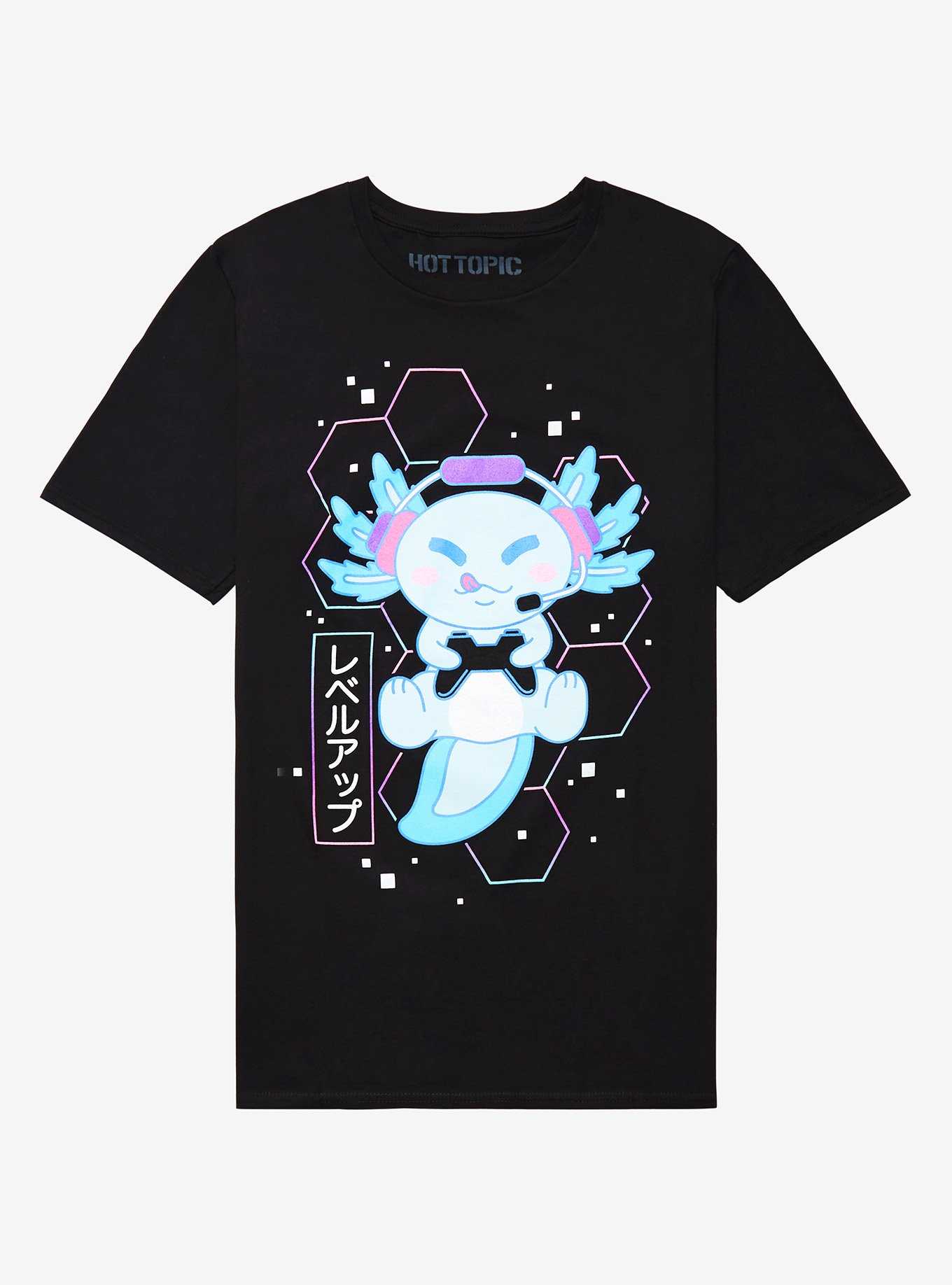 Axolotl Level Up T-Shirt, , hi-res