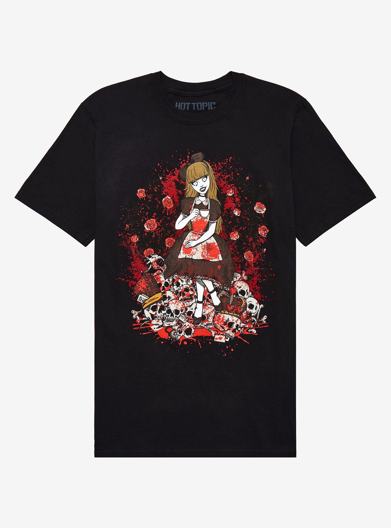 Alice Bloody Skull T-Shirt, MULTI, hi-res