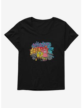 SpongeBob SquarePants Hip Hop Duo Womens T-Shirt Plus Size, , hi-res