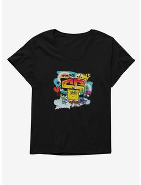 SpongeBob SquarePants Hip Hop King Womens T-Shirt Plus Size, , hi-res