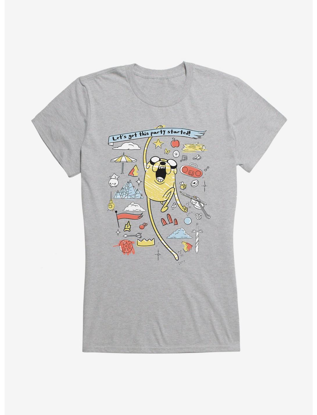 Adventure Time Jake Party Started Girls T-Shirt, , hi-res