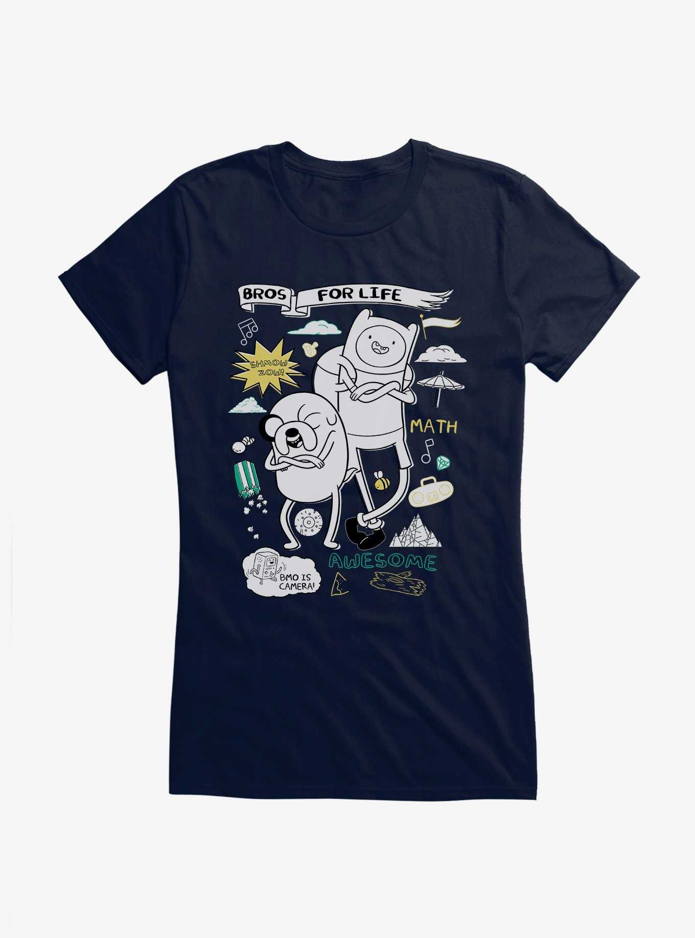 Adventure Time Bros For Life Girls T-Shirt , , hi-res