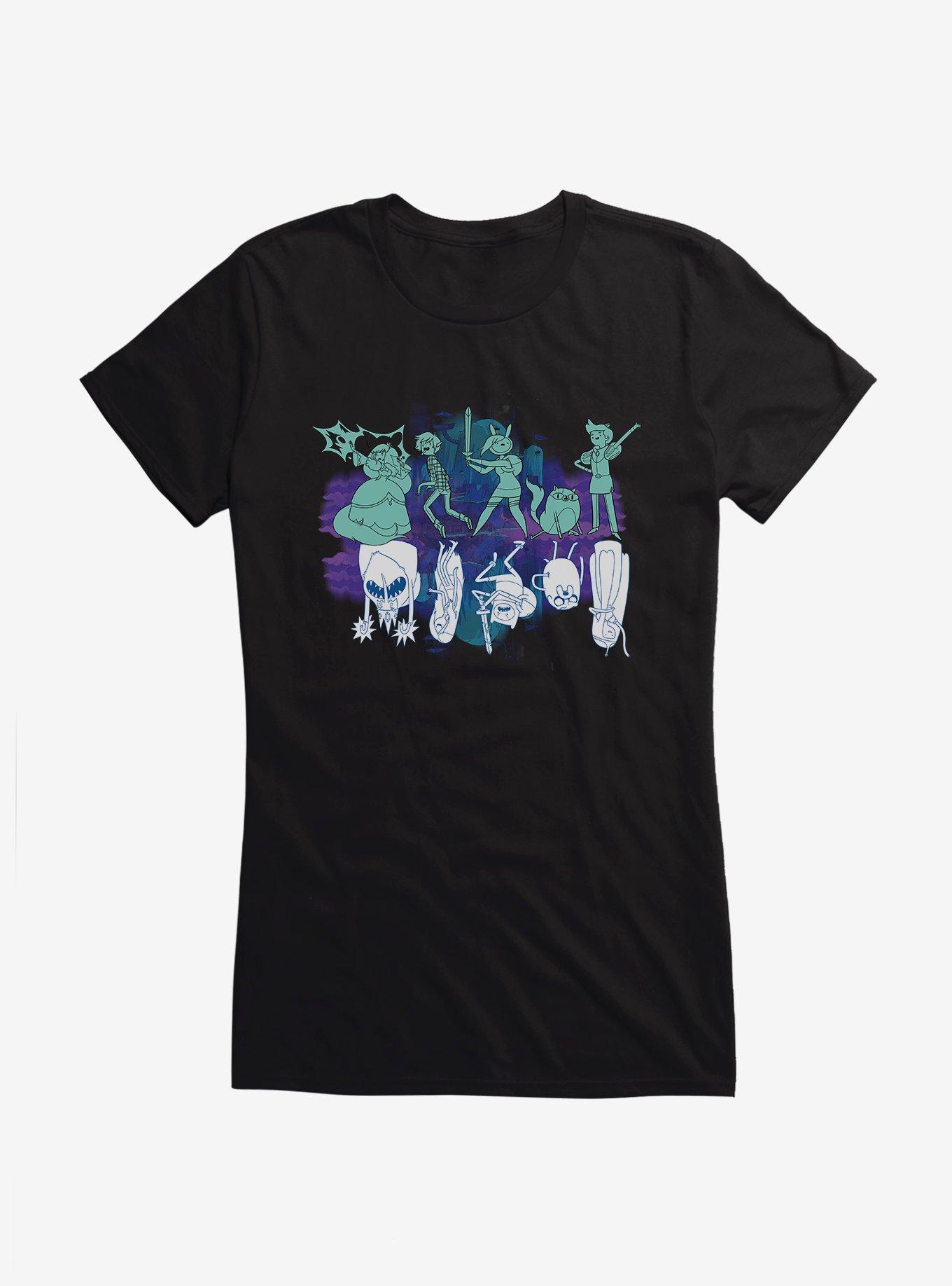 Adventure Time Character Counterparts Girls T-Shirt