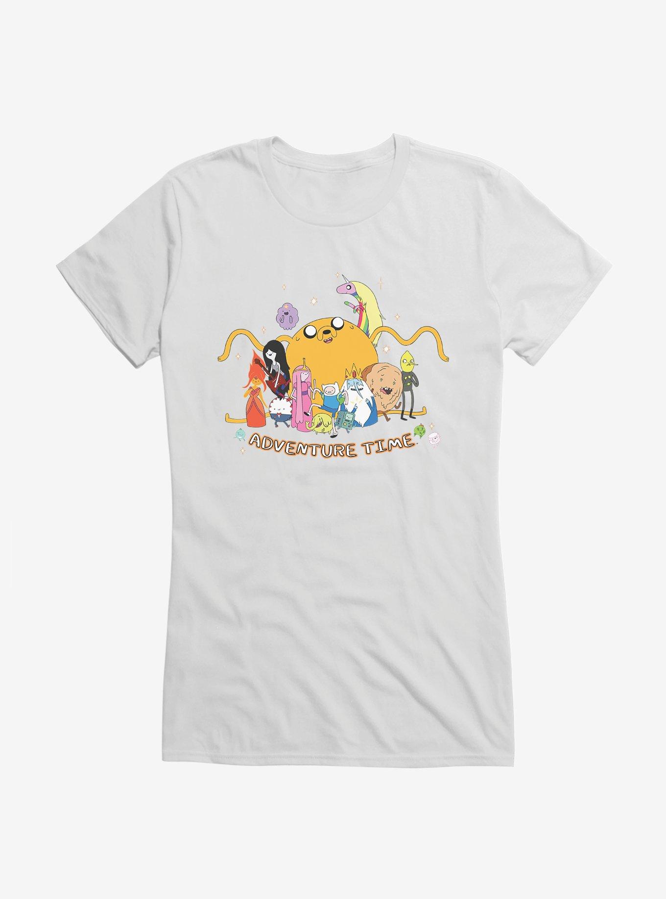 Adventure Time Characters Sparkle Girls TShirt Hot Topic
