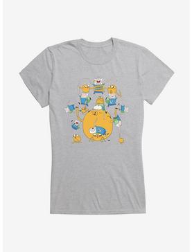 Adventure Time Finn And Jake Multiples Girls T-Shirt , , hi-res