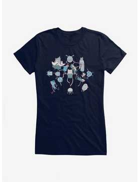 Adventure Time Intertwining Arms Girls T-Shirt , , hi-res