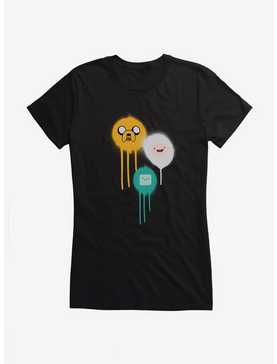 Adventure Time Spray Paint Characters Girls T-Shirt , , hi-res