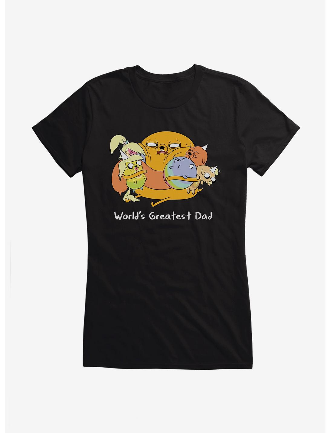 Adventure Time World's Greatest Dad Girls T-Shirt , , hi-res