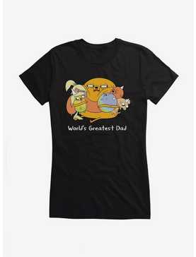 Adventure Time World's Greatest Dad Girls T-Shirt , , hi-res