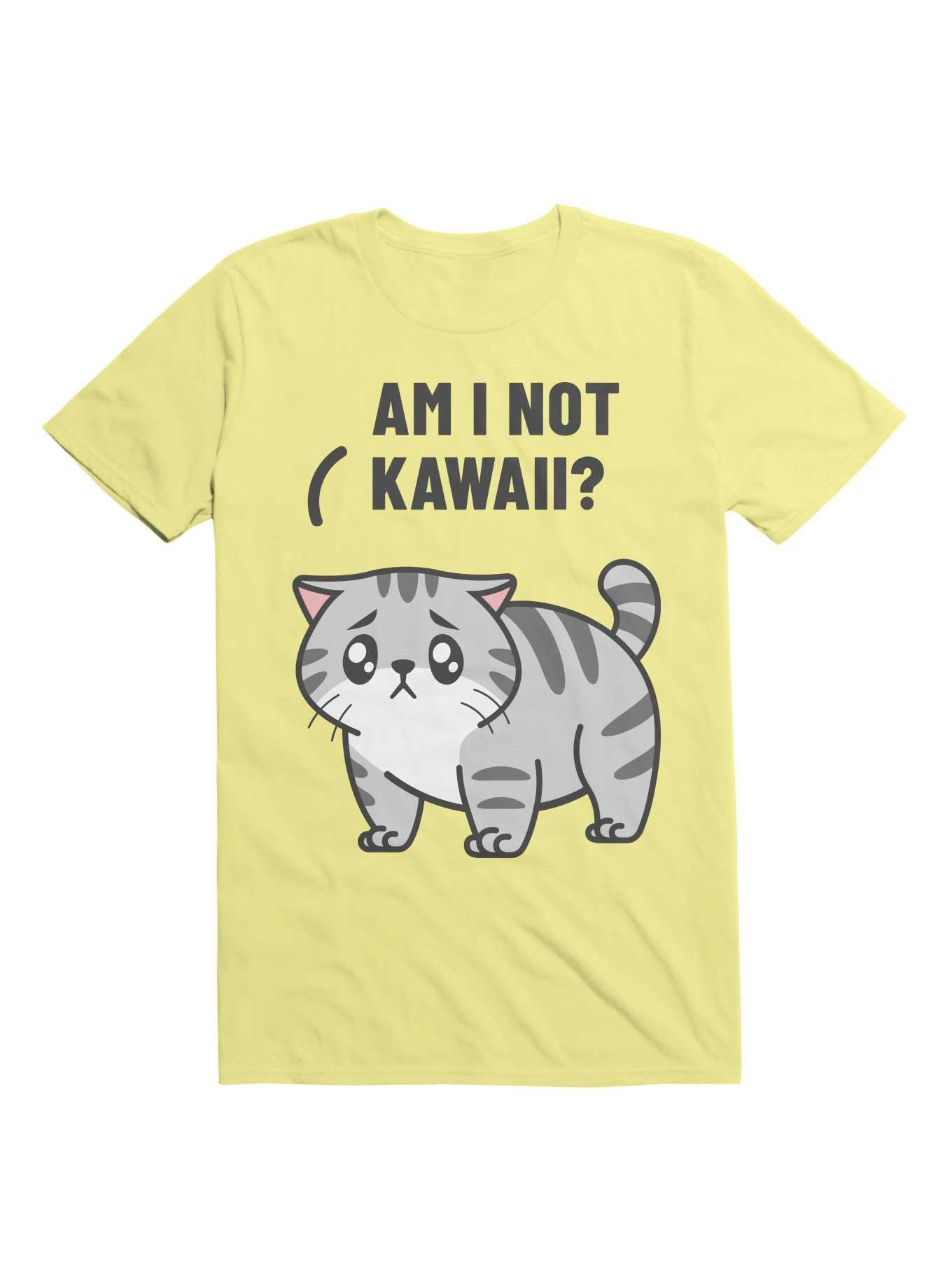 Kawaii Am I not Kawaii? T-Shirt, CORN SILK, hi-res