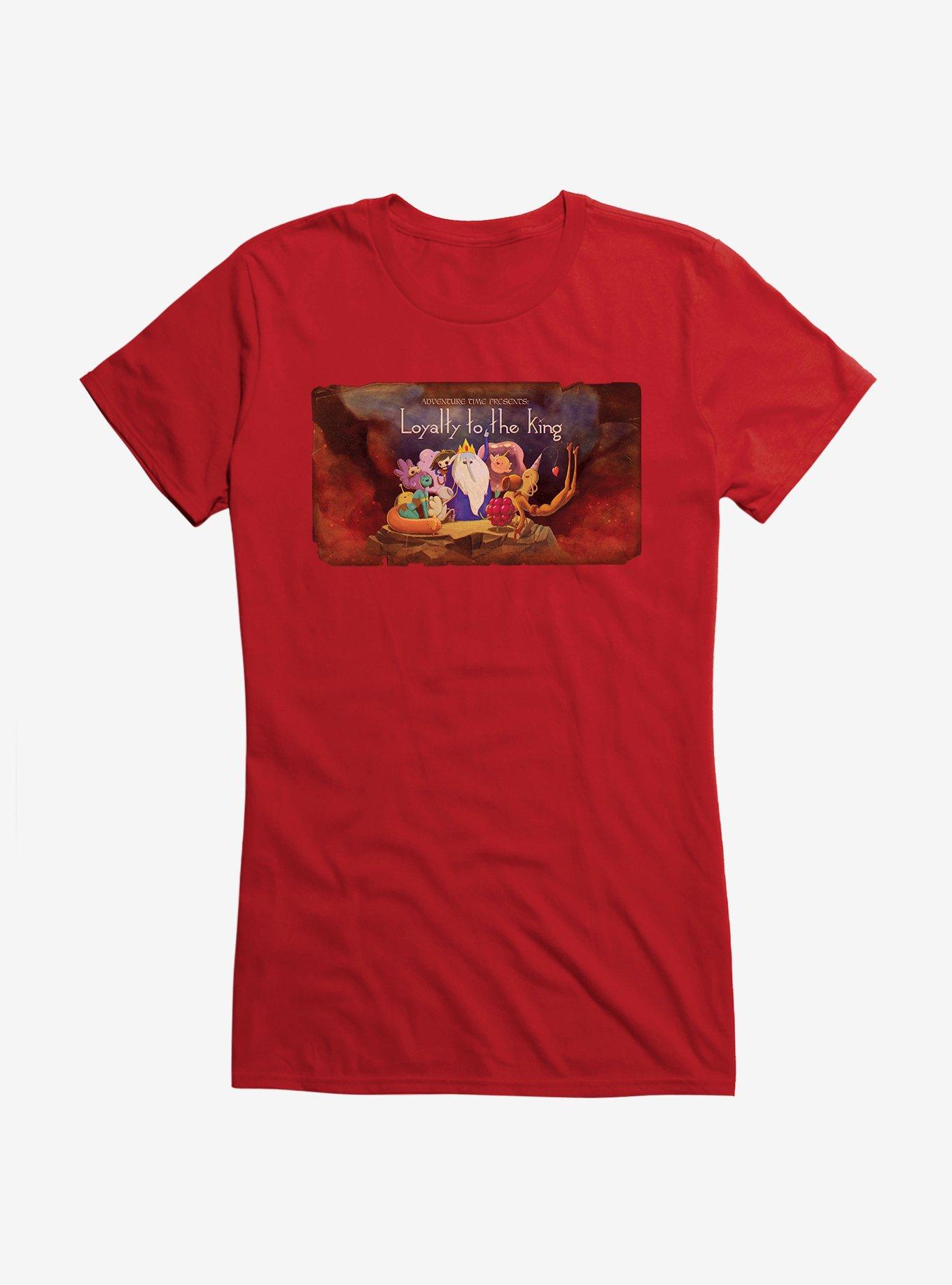 Adventure Time Loyalty To The King Girls T-Shirt, , hi-res