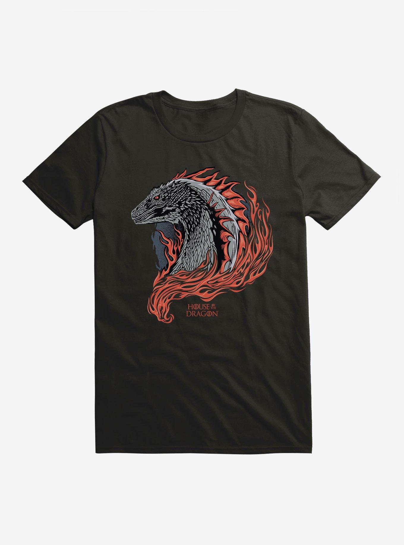 House of the Dragon Burning Dragon T-Shirt, , hi-res