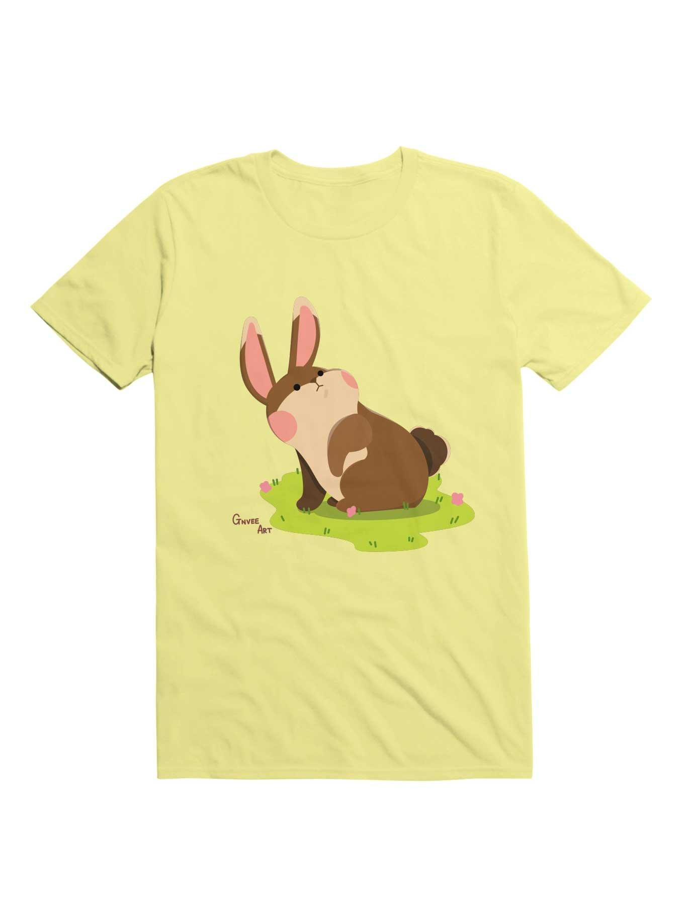 Kawaii Curious Bunny T-Shirt, , hi-res