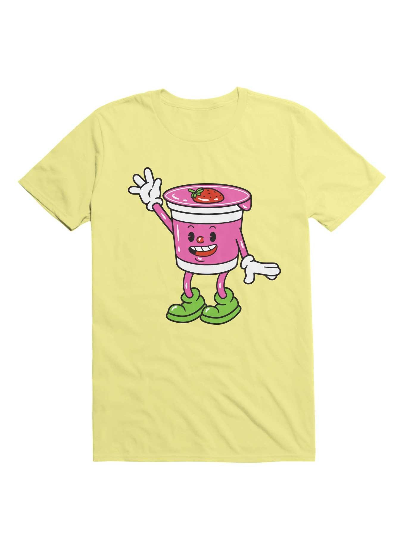 Kawaii Cute Cartoon NFT T-Shirt, CORN SILK, hi-res