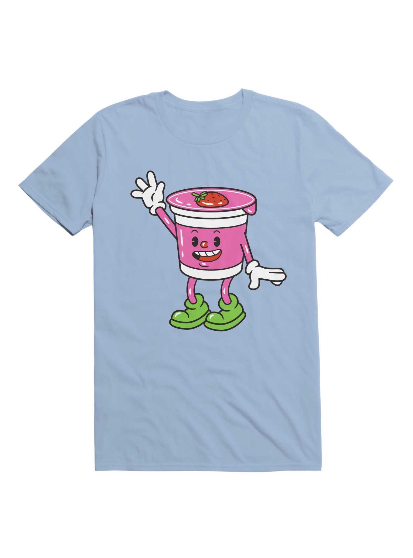 Kawaii Cute Cartoon NFT T-Shirt, LIGHT BLUE, hi-res