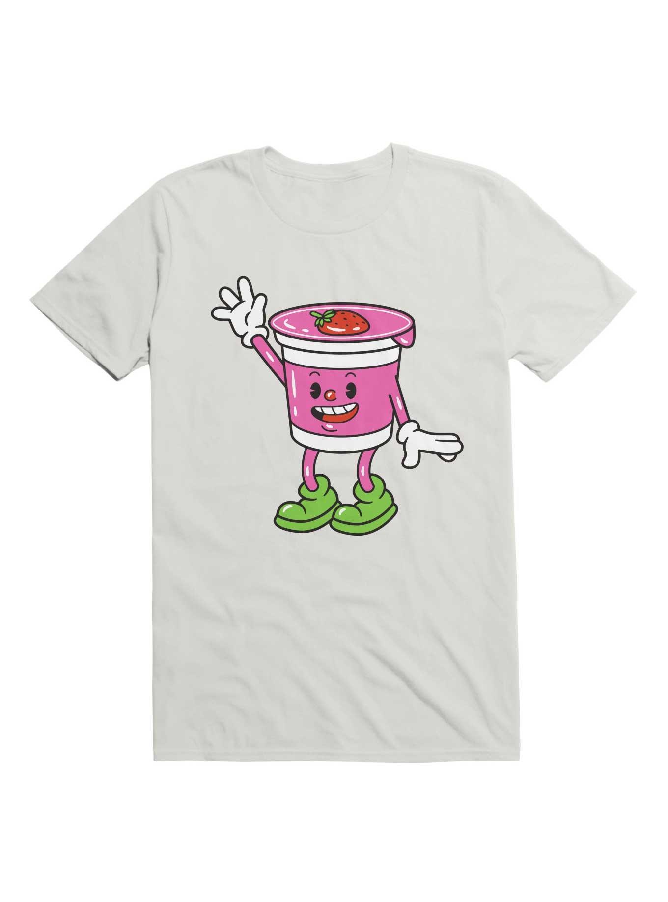 Kawaii Cute Cartoon NFT T-Shirt, WHITE, hi-res