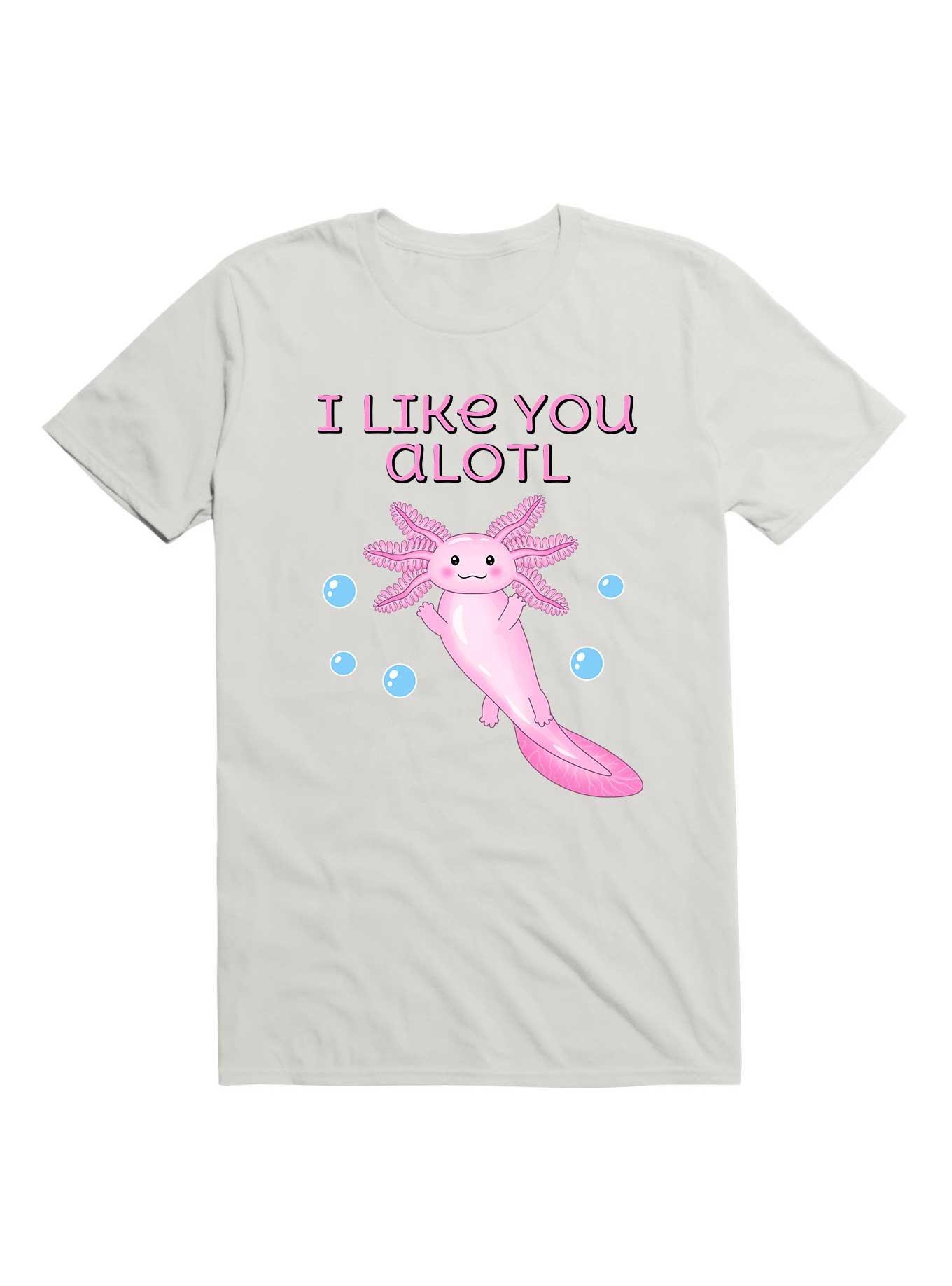 Kawaii I Like You A Lotl T-Shirt, WHITE, hi-res