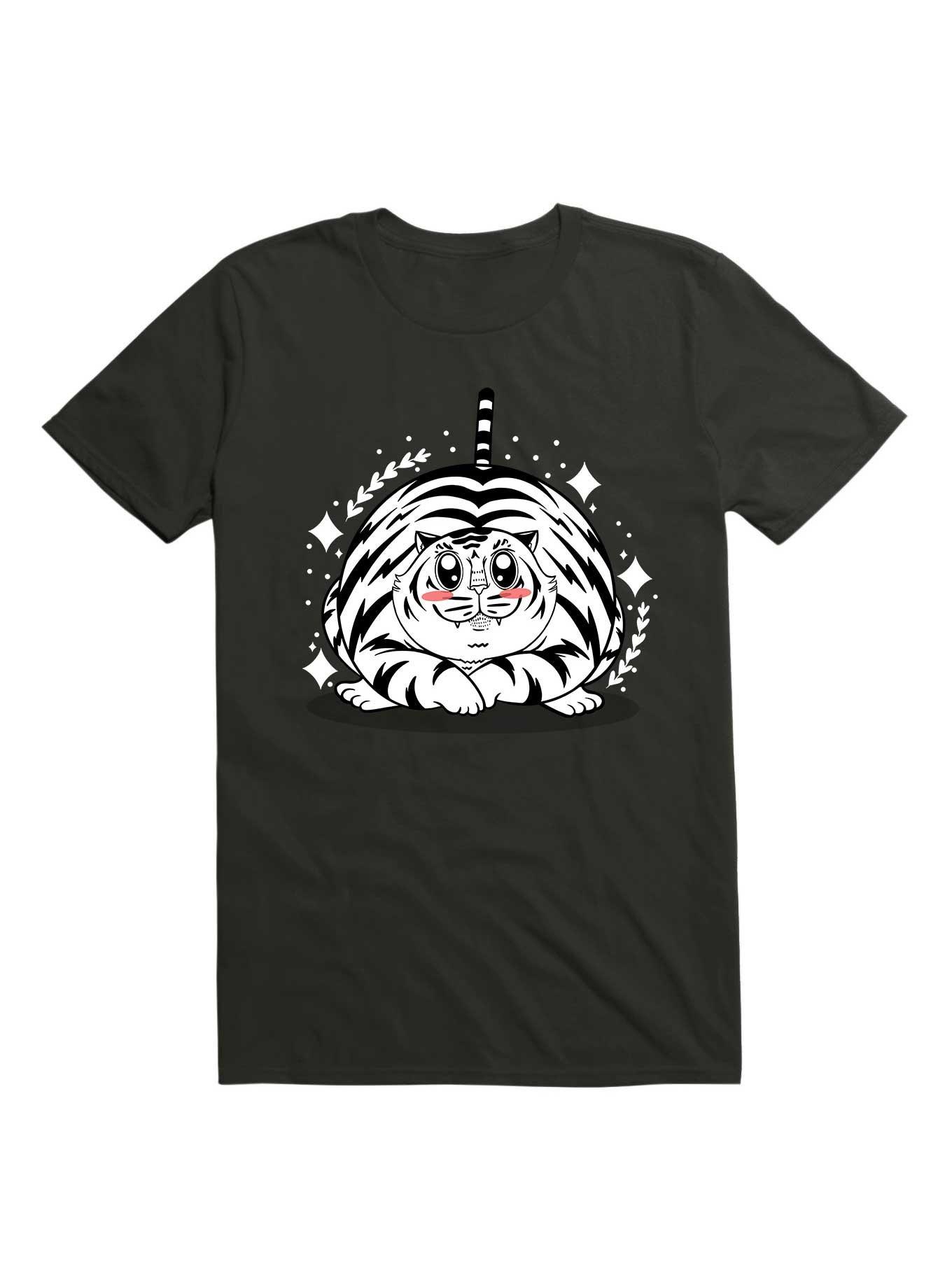 Kawaii White Tiger T-Shirt