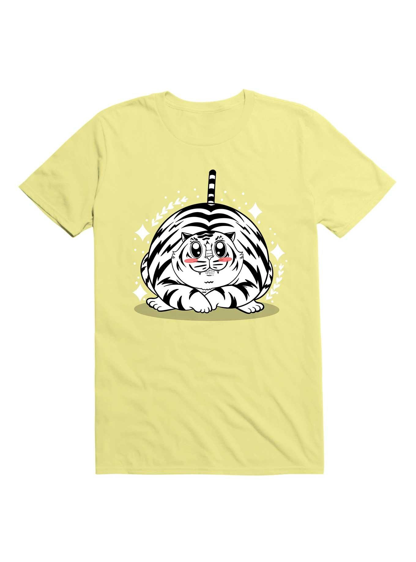 Kawaii White Tiger T-Shirt, , hi-res