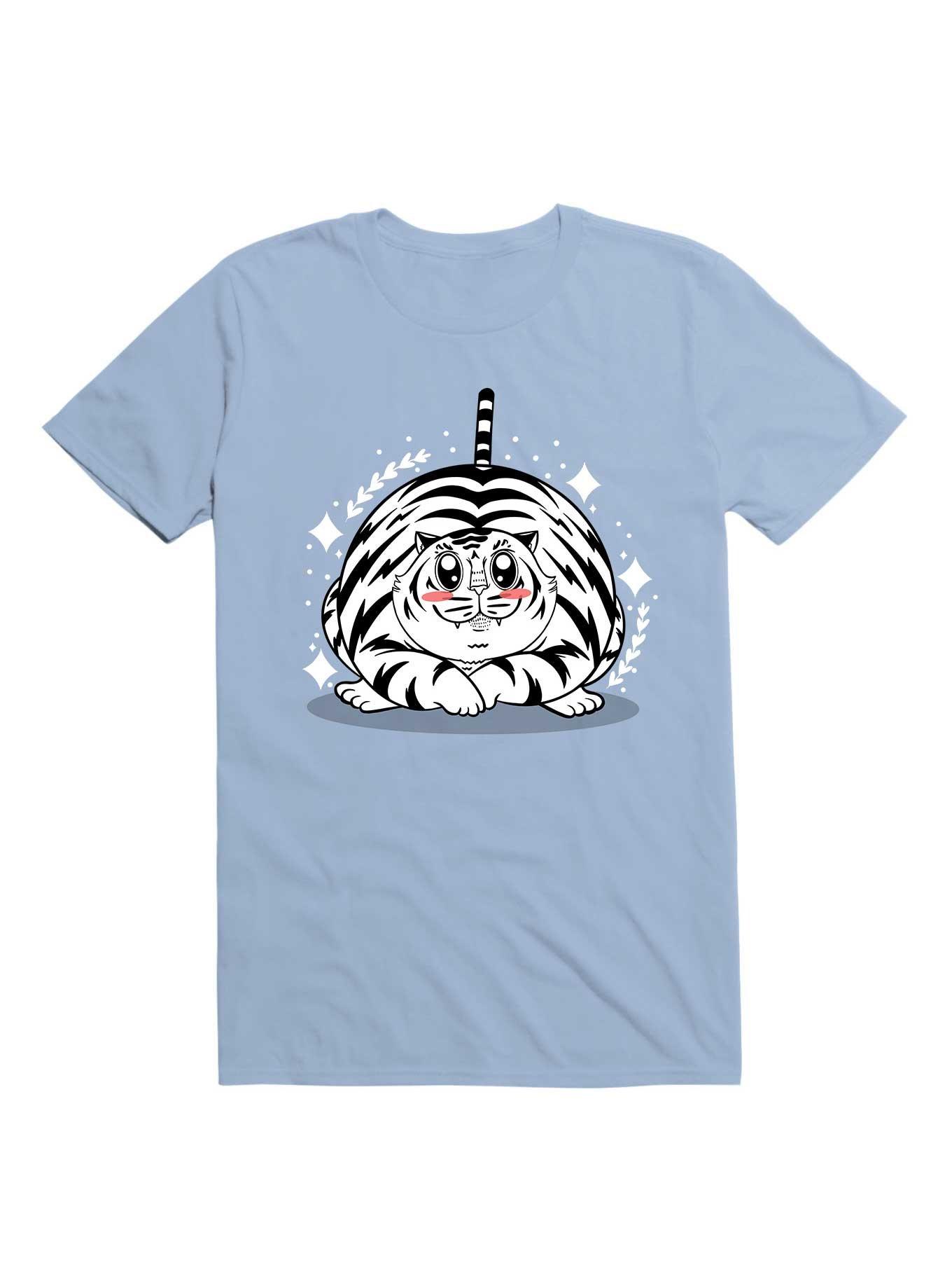 Kawaii White Tiger T-Shirt, , hi-res