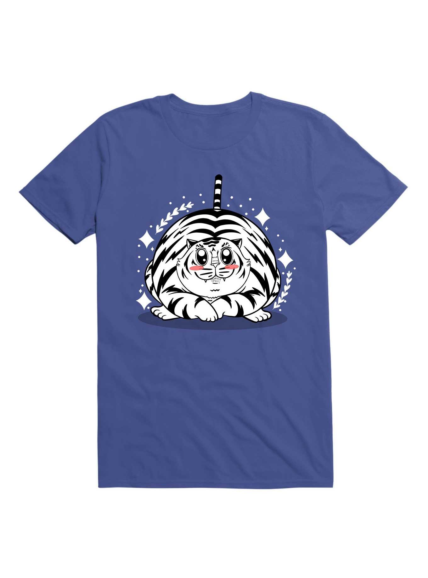 Kawaii White Tiger T-Shirt, , hi-res