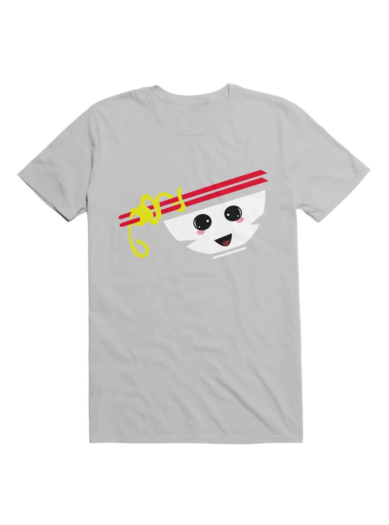 Kawaii Ramen T-Shirt, ICE GREY, hi-res