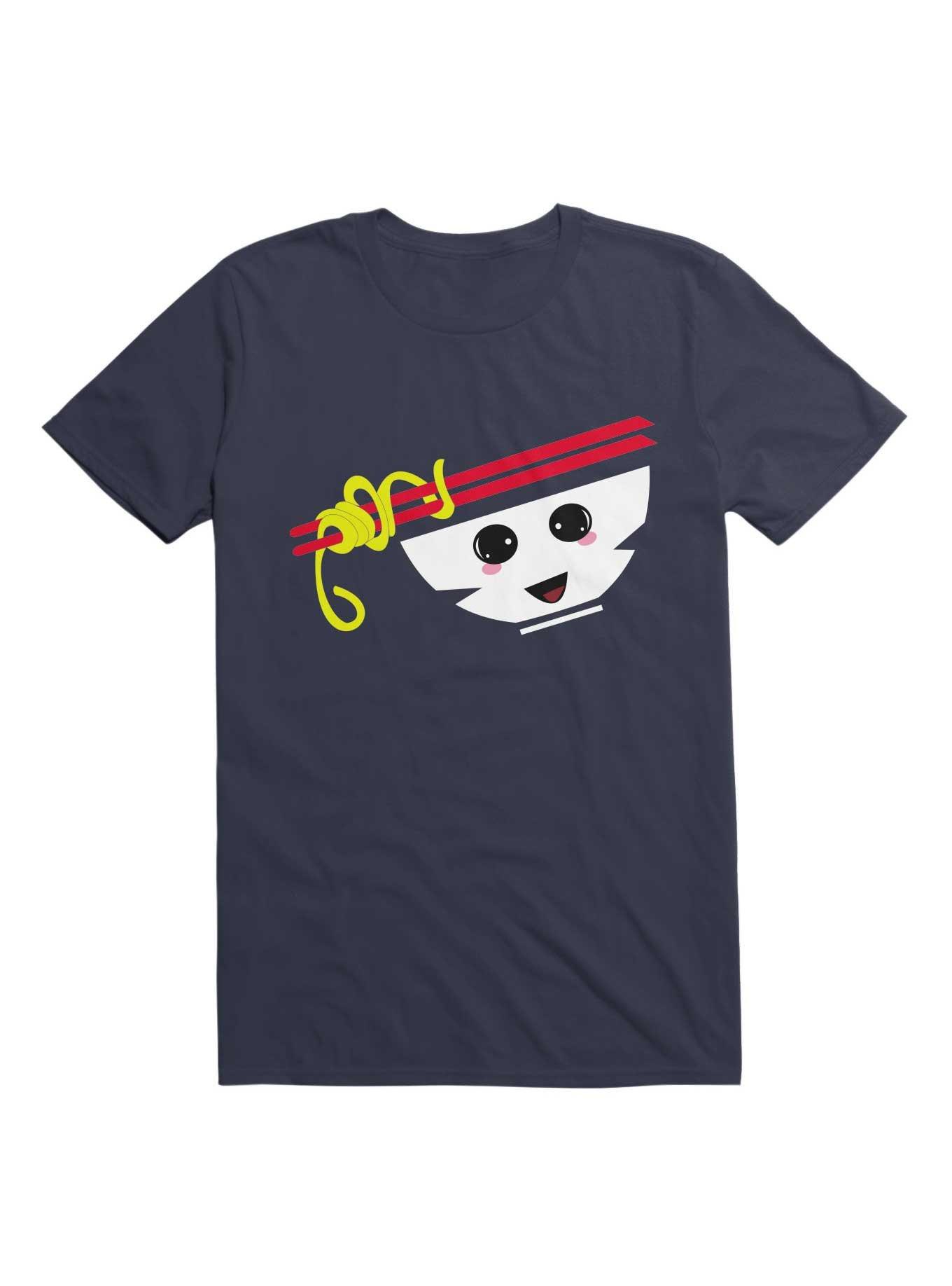 Kawaii Ramen T-Shirt, NAVY, hi-res