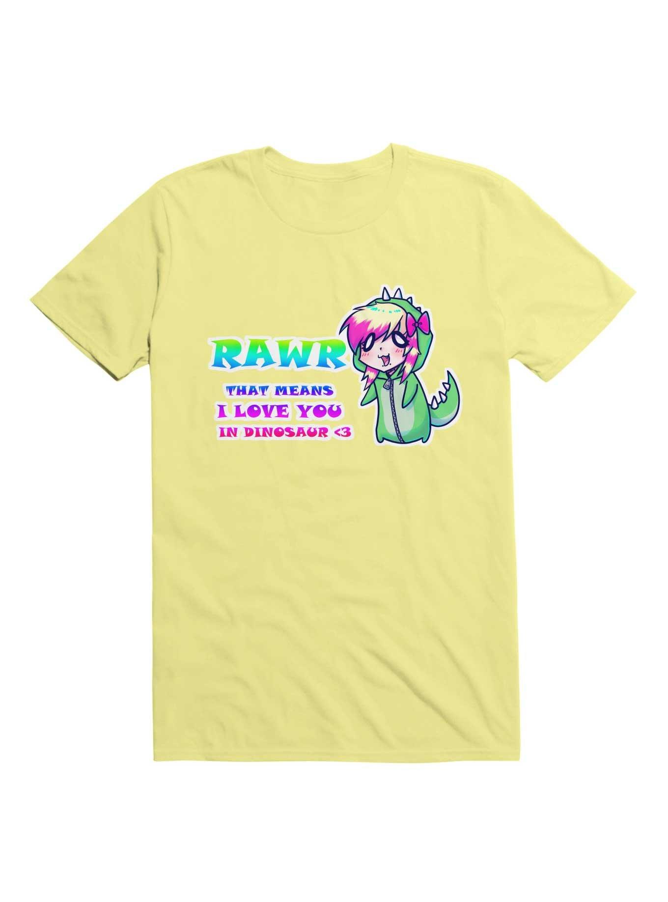 THRDLESS Kawaii RAWR XD T-Shirt