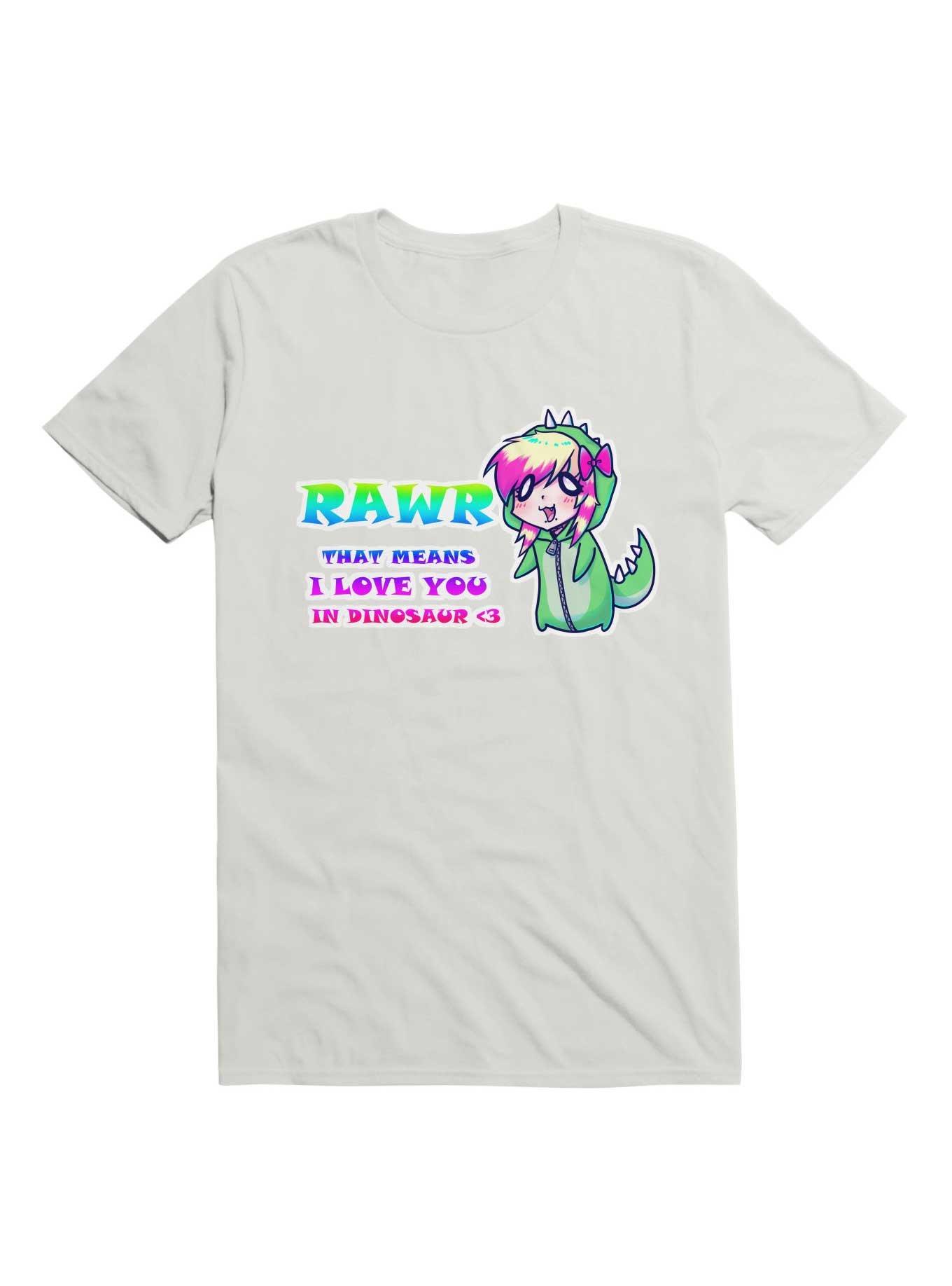 Kawaii RAWR XD T-Shirt, , hi-res