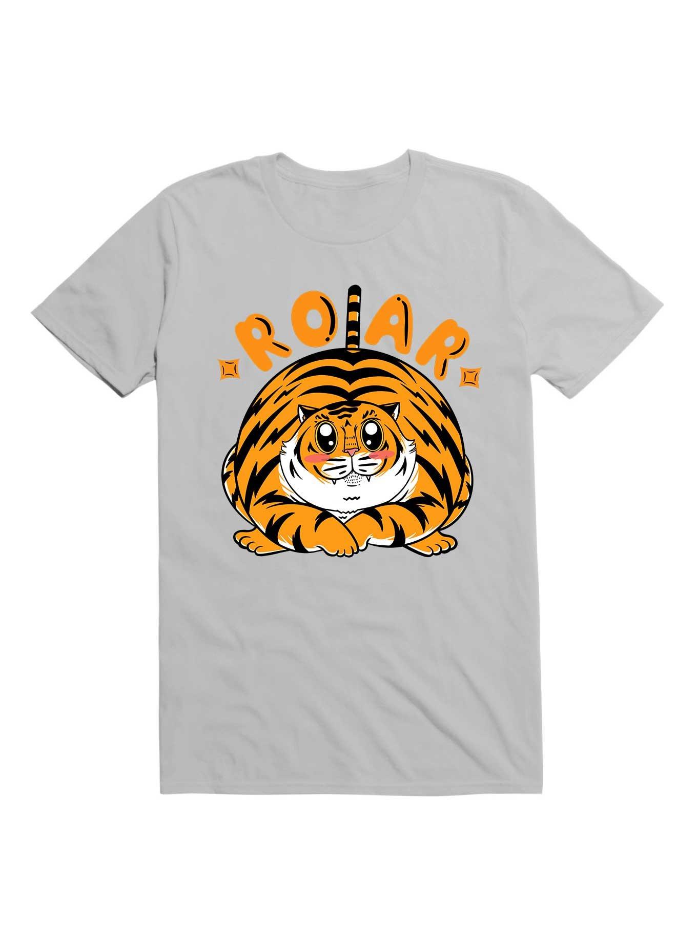 Kawaii Roar T-Shirt, ICE GREY, hi-res