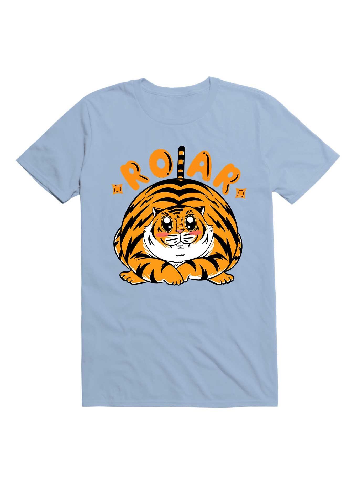 Kawaii Roar T-Shirt, LIGHT BLUE, hi-res