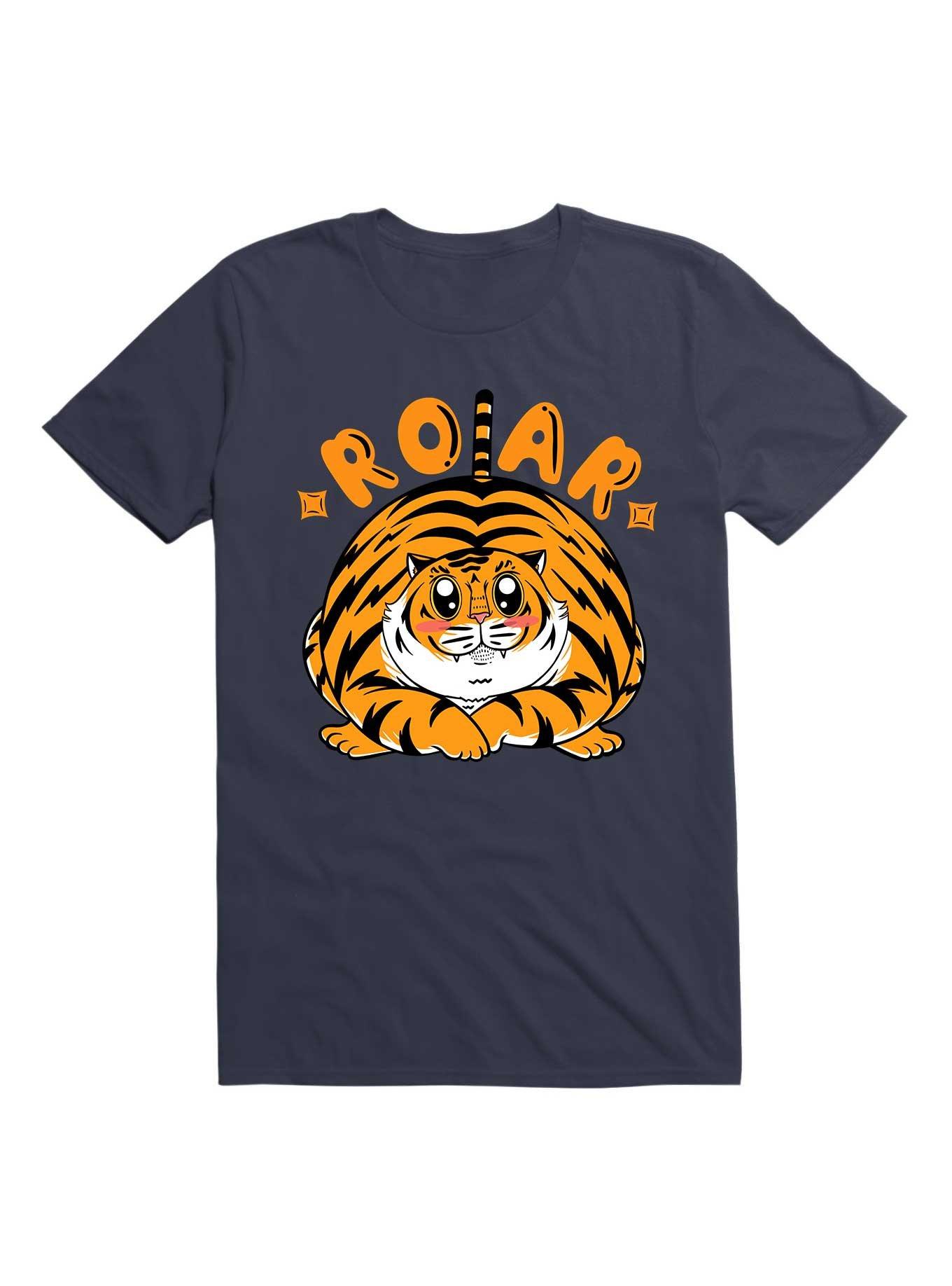 Kawaii Roar T-Shirt, NAVY, hi-res