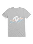 Kawaii Slothing T-Shirt, ICE GREY, hi-res
