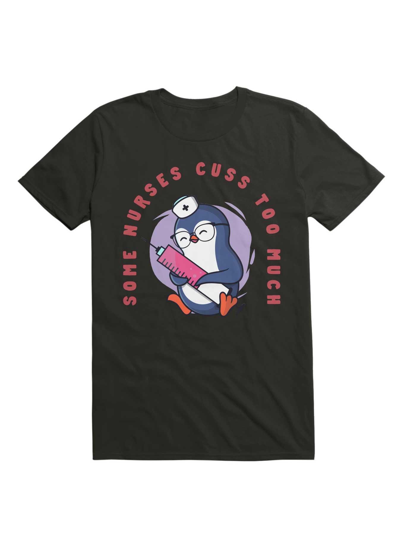 Kawaii Some Nurses Cuss Too Much T-Shirt, , hi-res