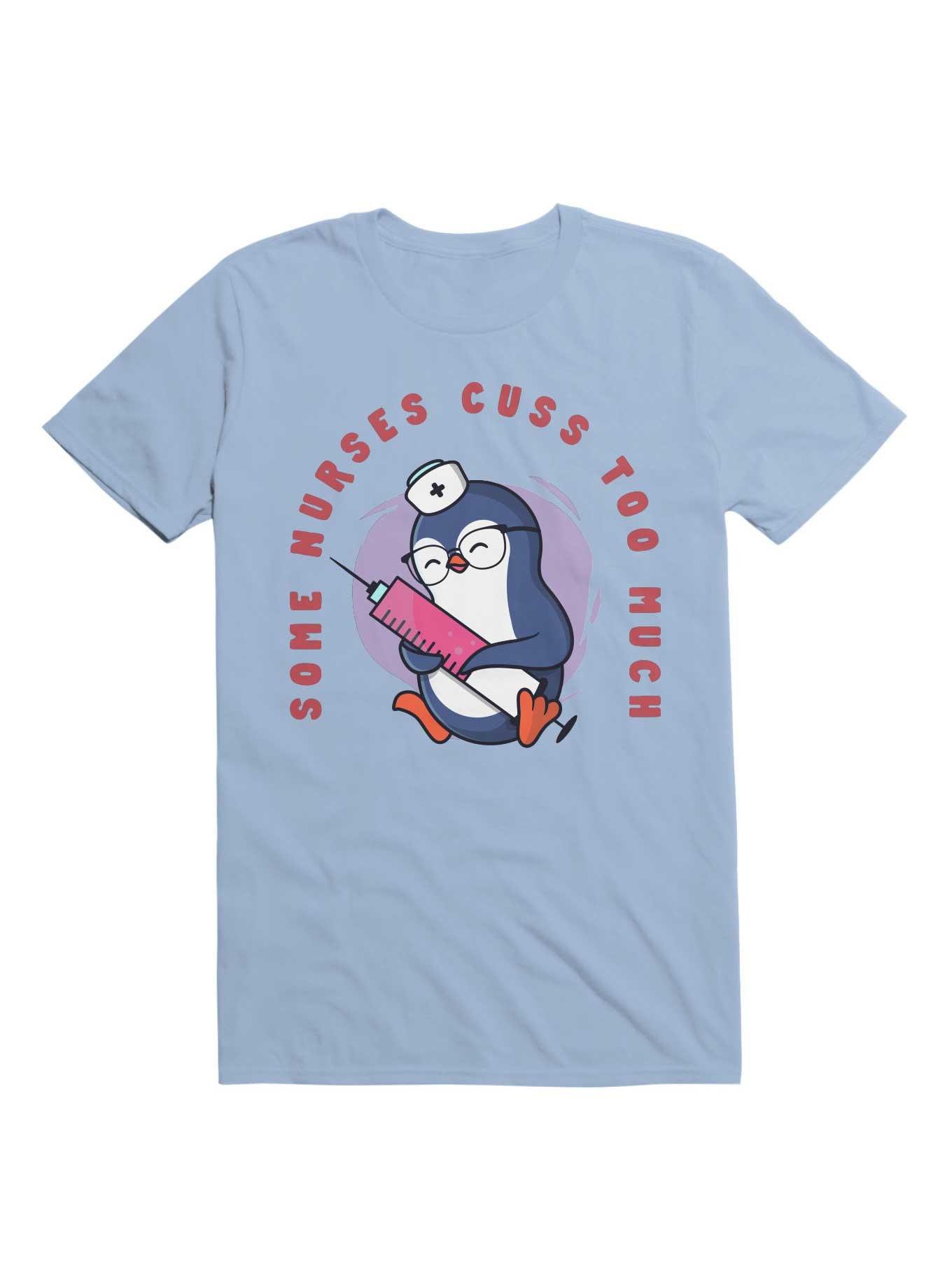 Kawaii Some Nurses Cuss Too Much T-Shirt, , hi-res