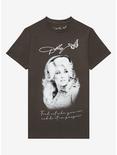 Dolly Parton Quote & Portrait T-Shirt, GREY, hi-res