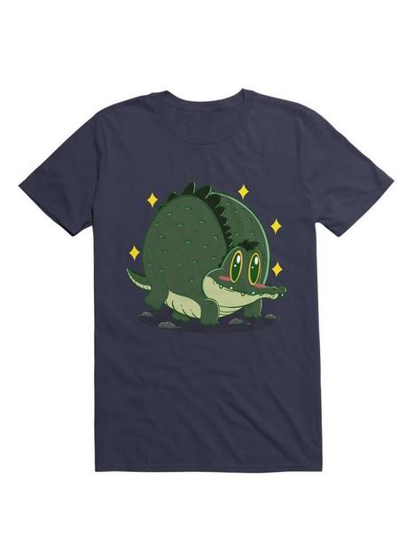 Kawaii Fatty Croc T-Shirt - BLUE | Hot Topic