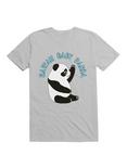 Kawaii Baby Panda T-Shirt, ICE GREY, hi-res