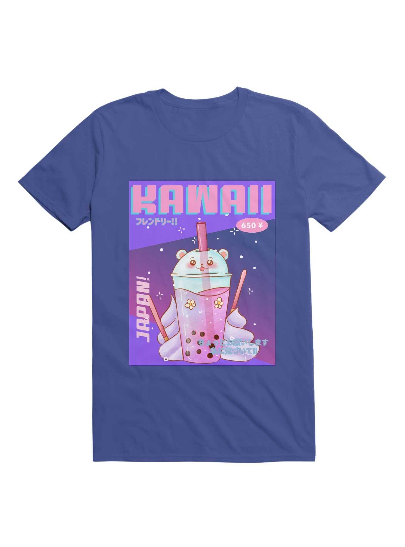 Kawaii Milktea Kawaii T-Shirt, ROYAL, hi-res