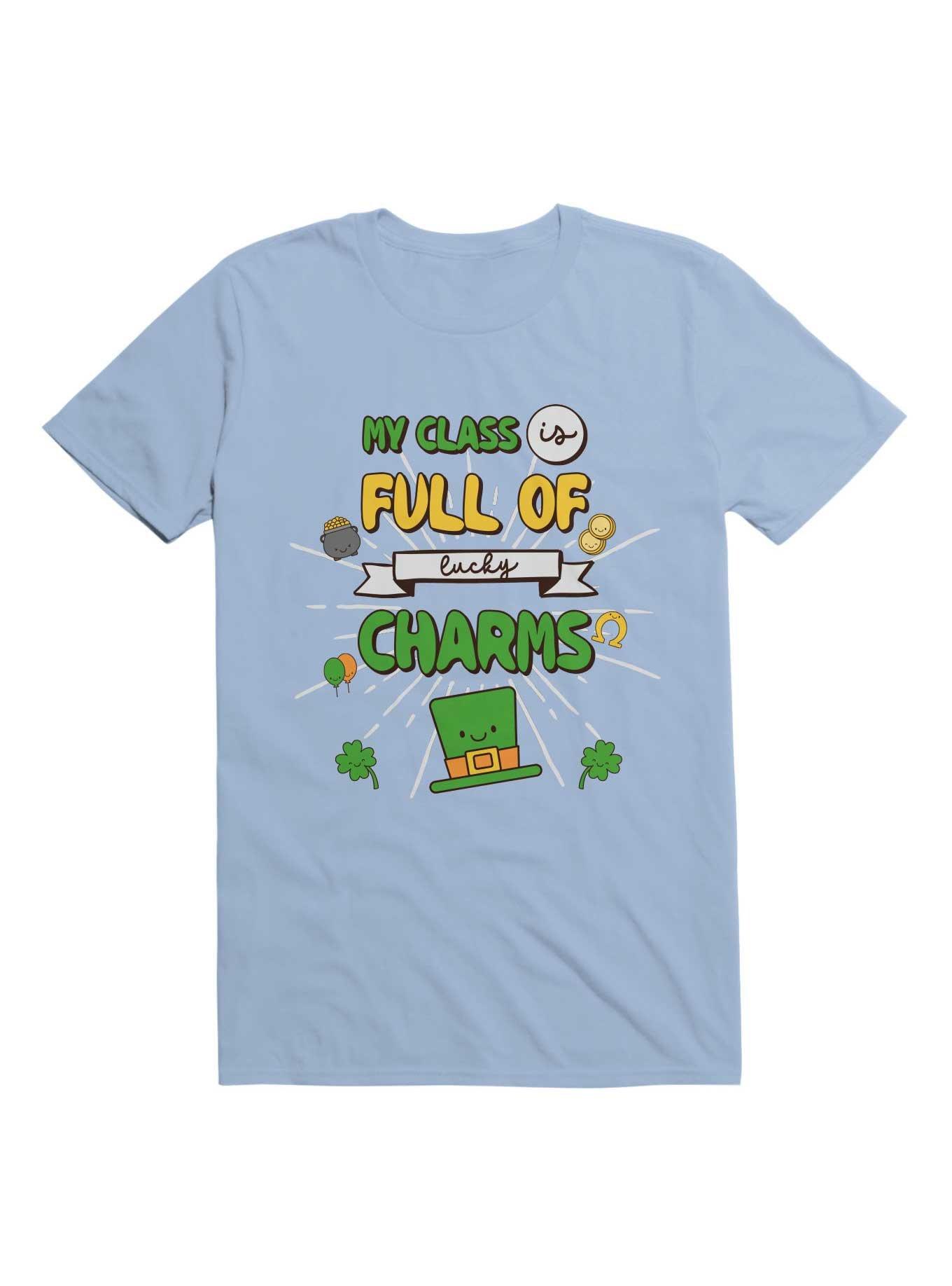 Kawaii My Class Is Full Of Lucky Charms T-Shirt, LIGHT BLUE, hi-res