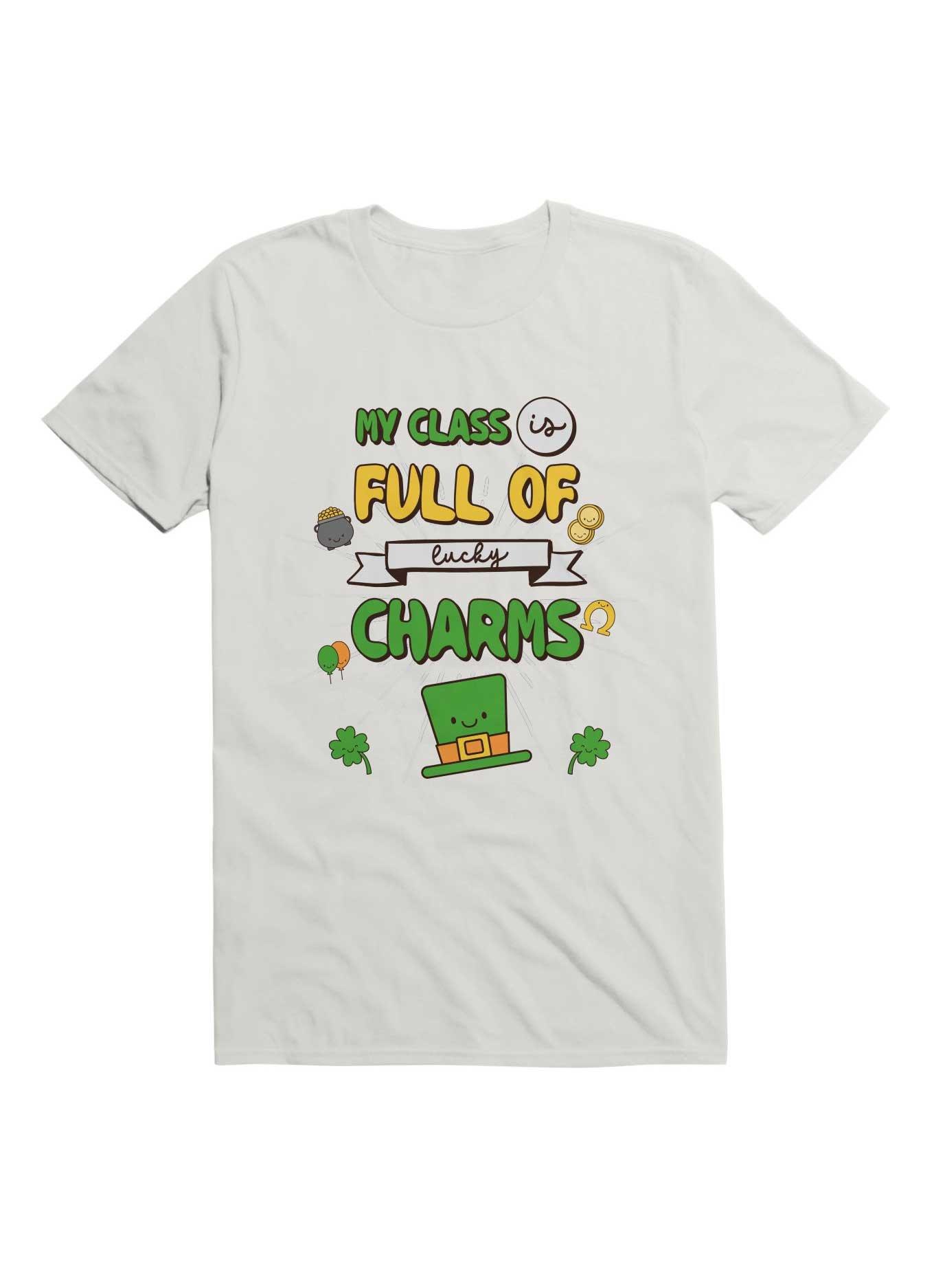 Kawaii My Class Is Full Of Lucky Charms T-Shirt, WHITE, hi-res