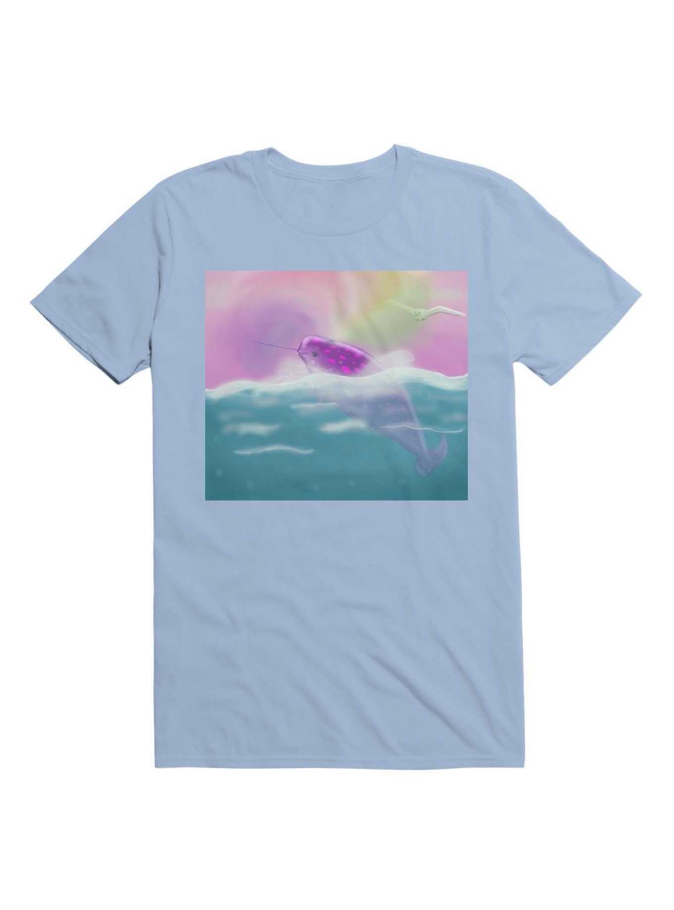 THRDLESS Kawaii Narwhal T-Shirt