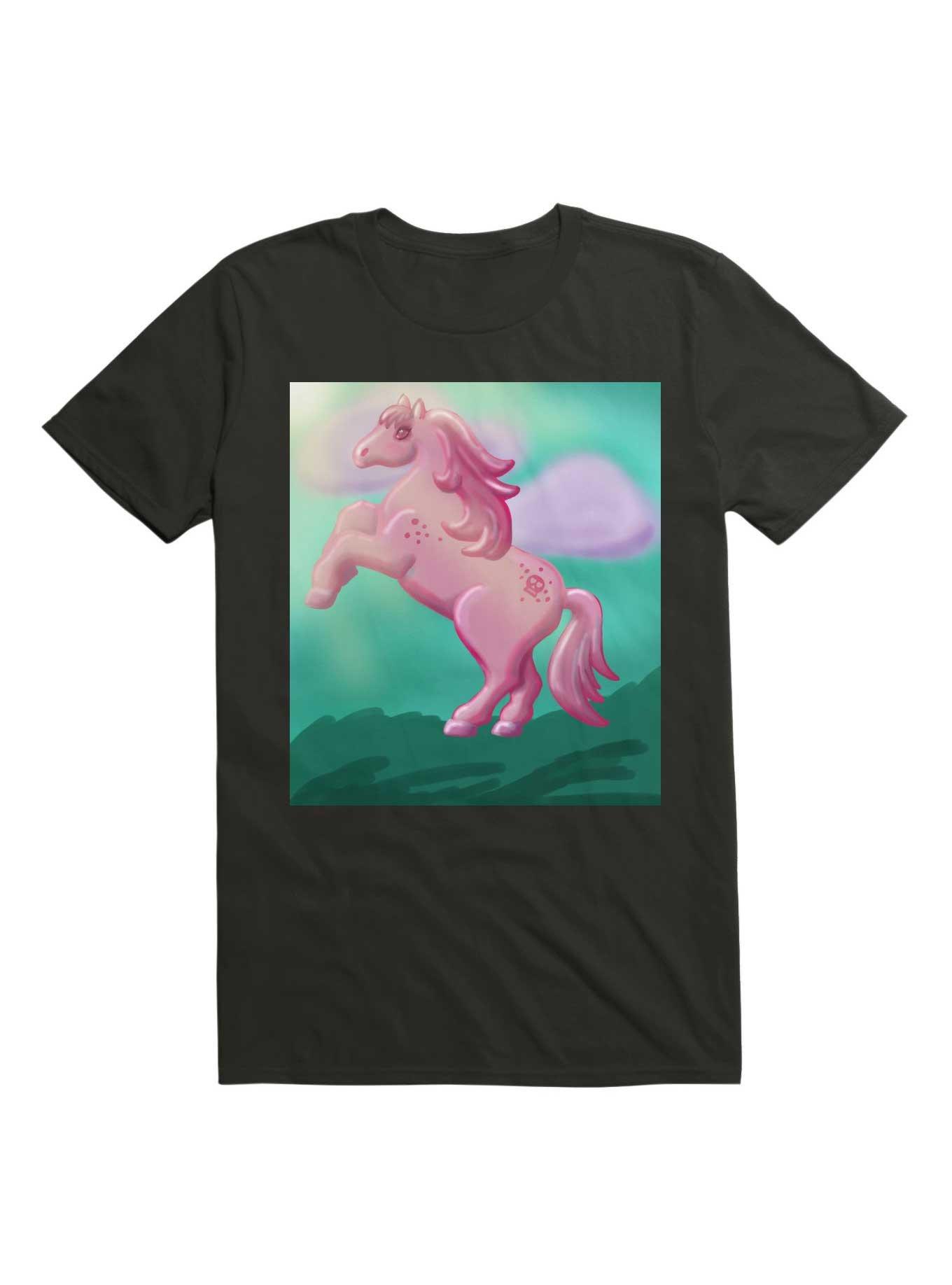 Kawaii Pink Pony T-Shirt, , hi-res