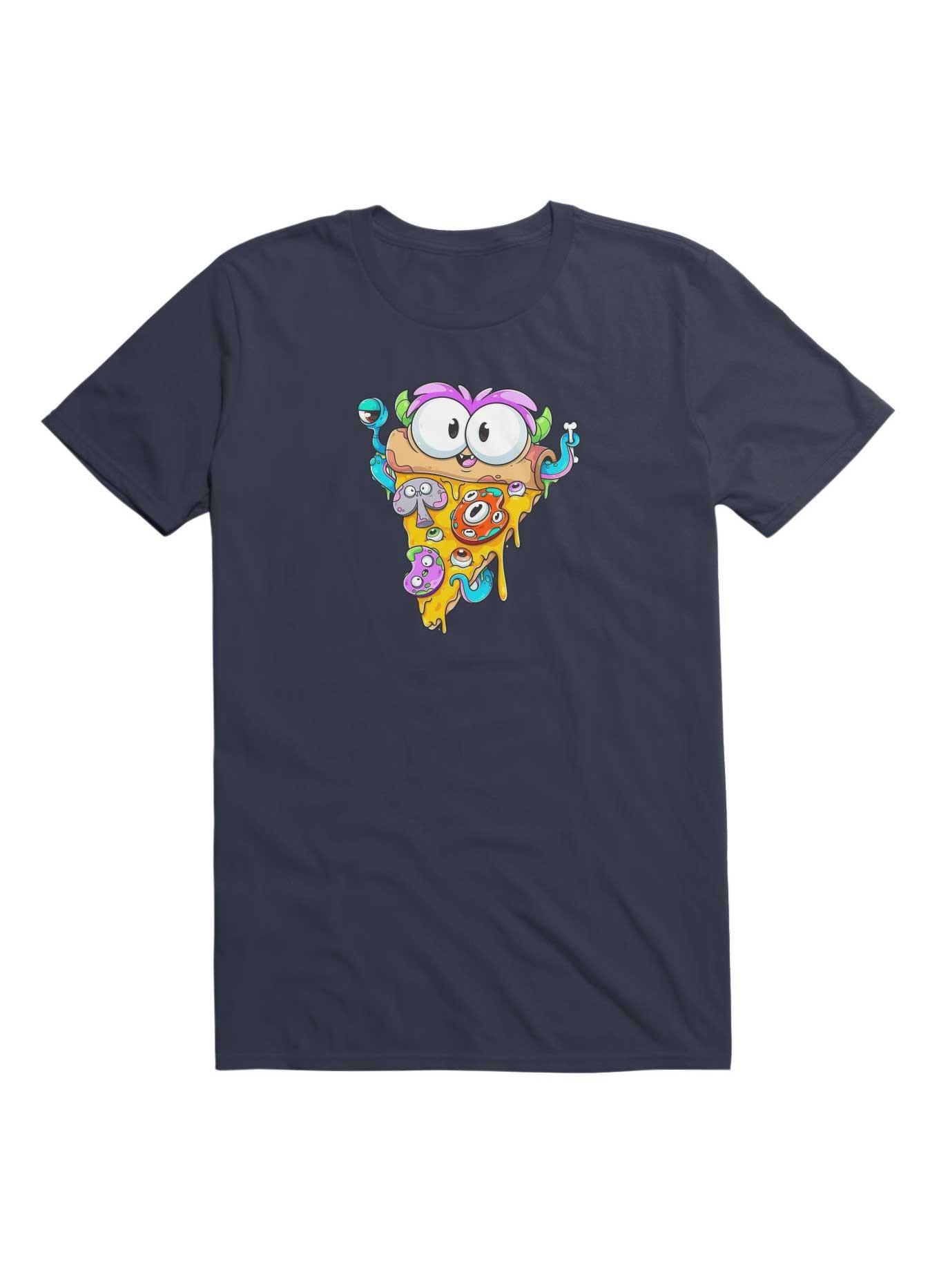 Kawaii Pizza Graffiti T-Shirt, , hi-res